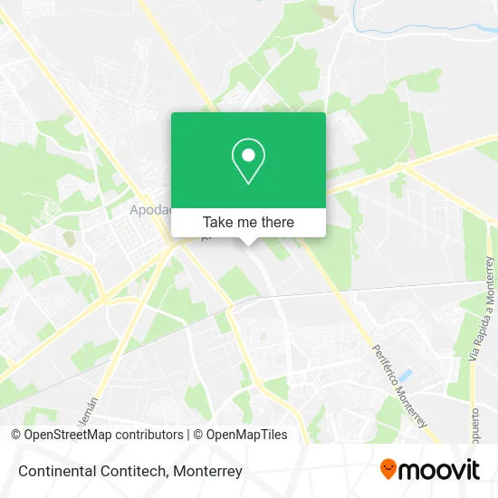 Continental Contitech map