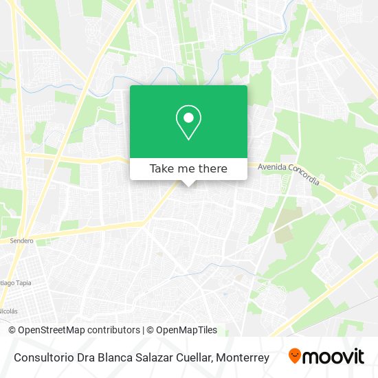 Consultorio Dra Blanca Salazar Cuellar map