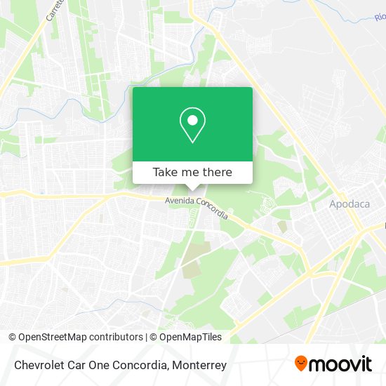  ¿Cómo llegar en Autobús a Chevrolet Car One Concordia en San Nicolás De Los Garza?