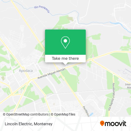 Lincoln Electric map