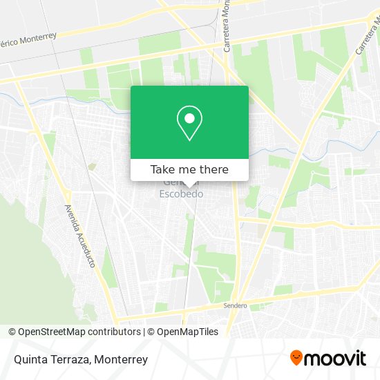 Mapa de Quinta Terraza