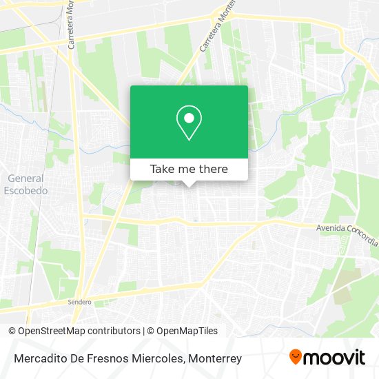 Mercadito De Fresnos Miercoles map