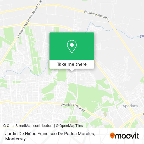 Jardin De Niños Francisco De Padua Morales map