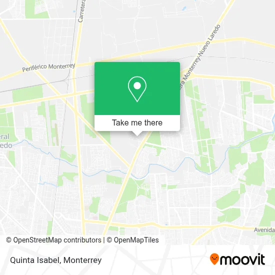 Quinta Isabel map