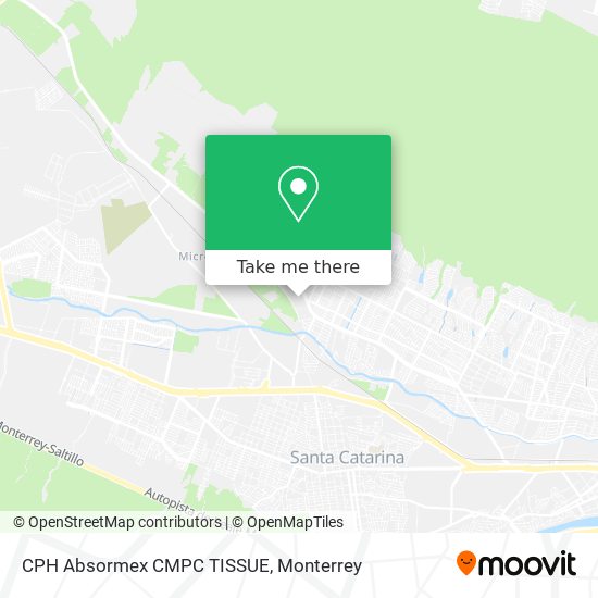 CPH Absormex CMPC TISSUE map