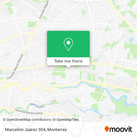Marcelino Juárez 304 map