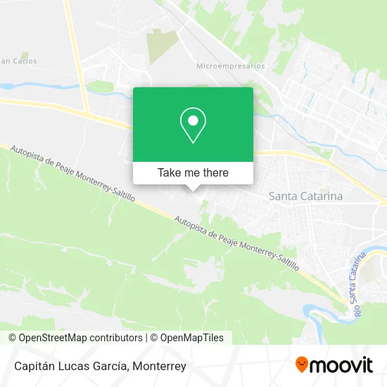Capitán Lucas García map