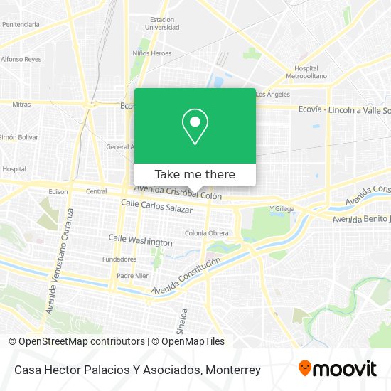 Casa Hector Palacios Y Asociados map