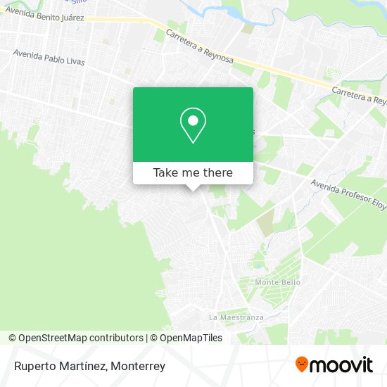 Ruperto Martínez map