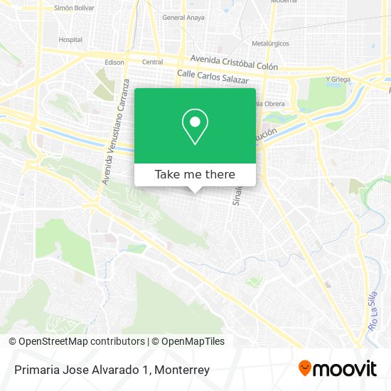 Primaria Jose Alvarado 1 map