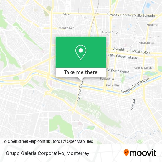 Grupo Galeria Corporativo map