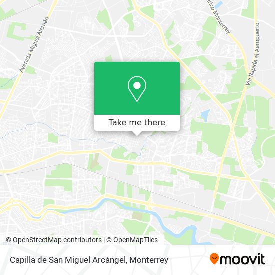 Mapa de Capilla de San Miguel Arcángel