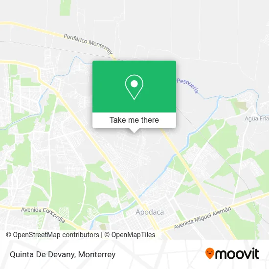 Quinta De Devany map
