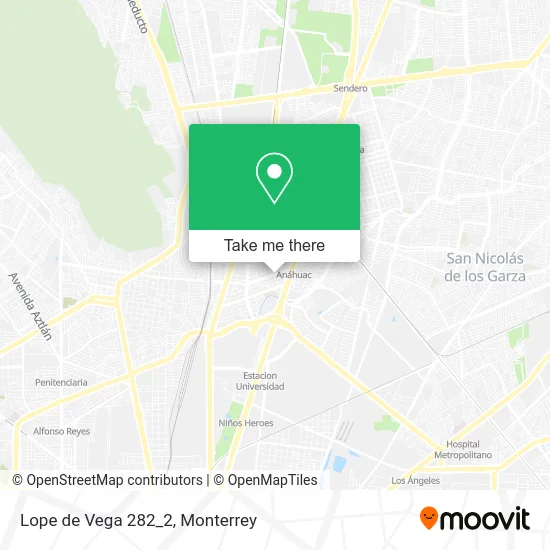 Lope de Vega 282_2 map