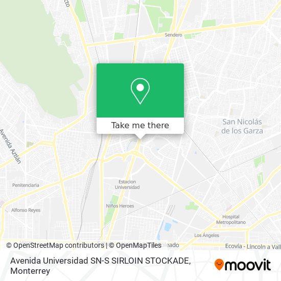 Avenida Universidad SN-S SIRLOIN STOCKADE map