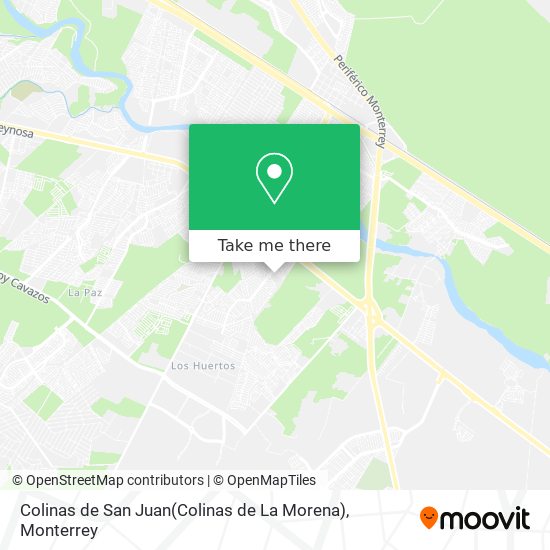 How to get to Colinas de San Juan(Colinas de La Morena) in Juárez by Bus?