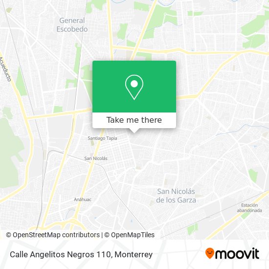 Calle Angelitos Negros 110 map