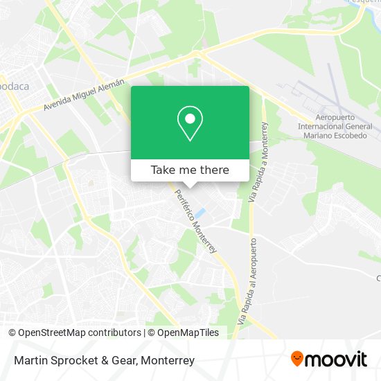 Martin Sprocket & Gear map