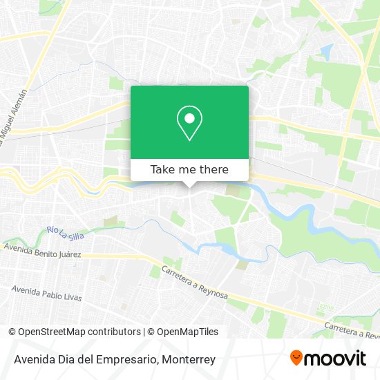 Mapa de Avenida Dia del Empresario