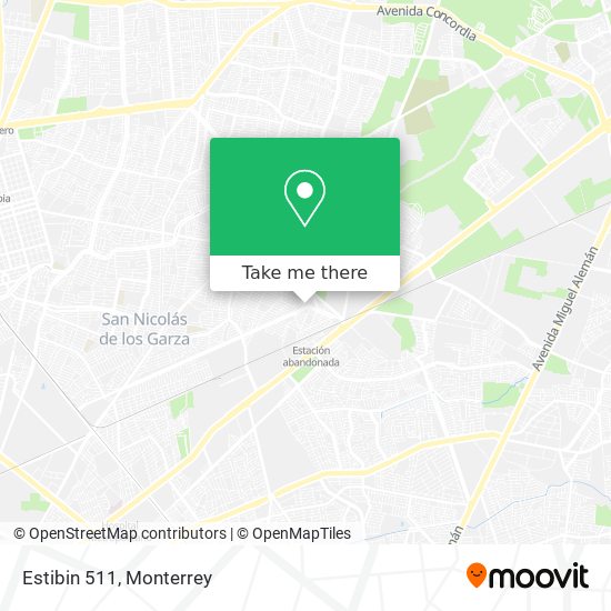 Mapa de Estibin 511