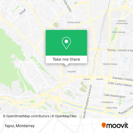 Mapa de fapsi