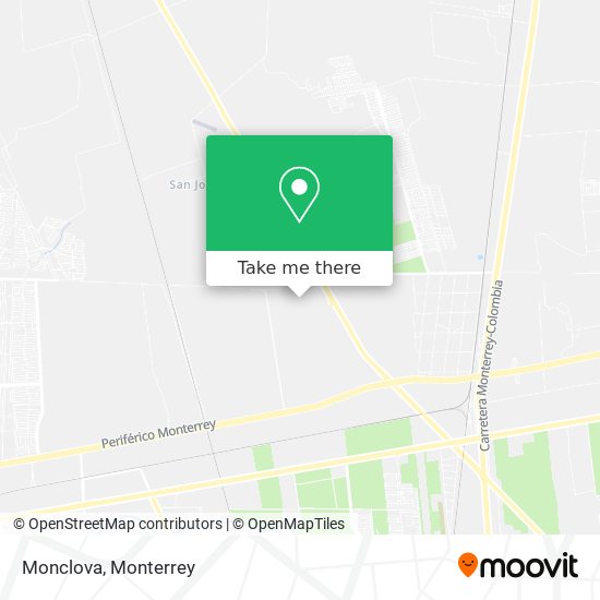 Monclova map