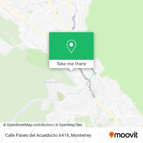 Mapa de Calle Paseo del Acueducto 6416