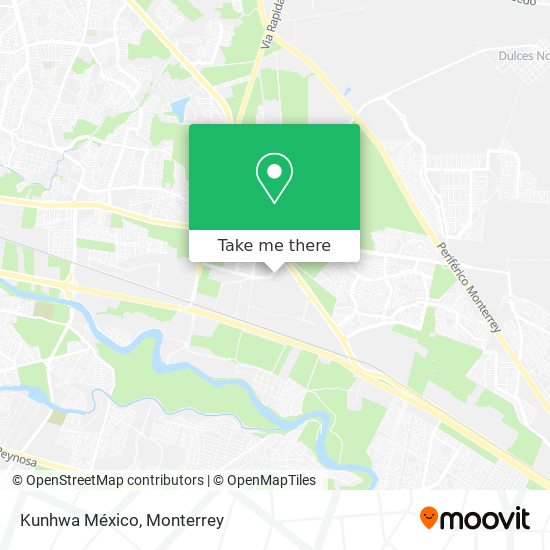 Kunhwa México map