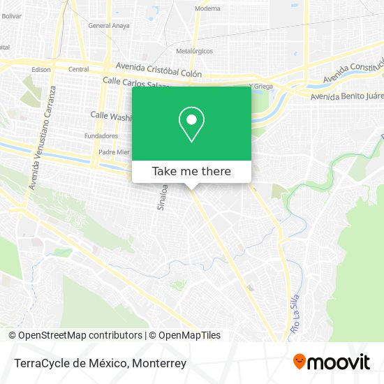 TerraCycle de México map