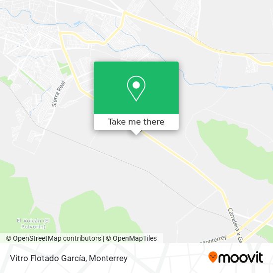 Vitro Flotado García map