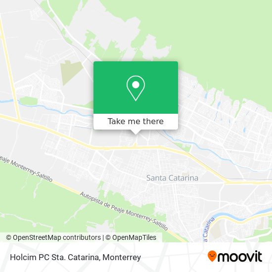Mapa de Holcim PC Sta. Catarina