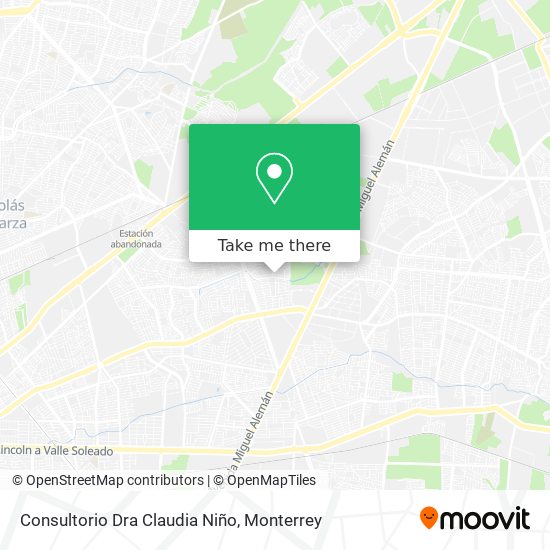 Consultorio Dra Claudia Niño map