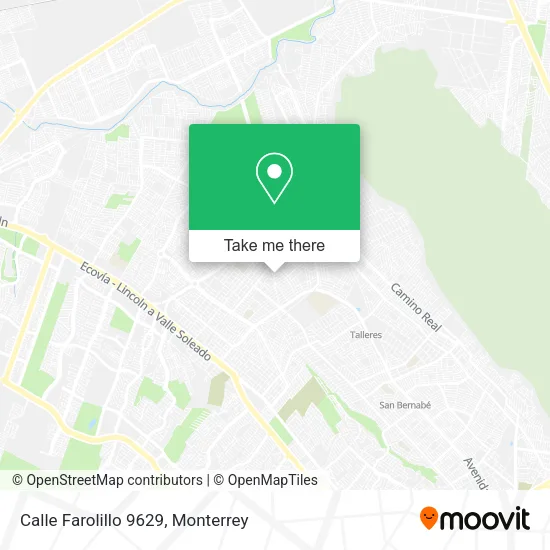 Calle Farolillo 9629 map