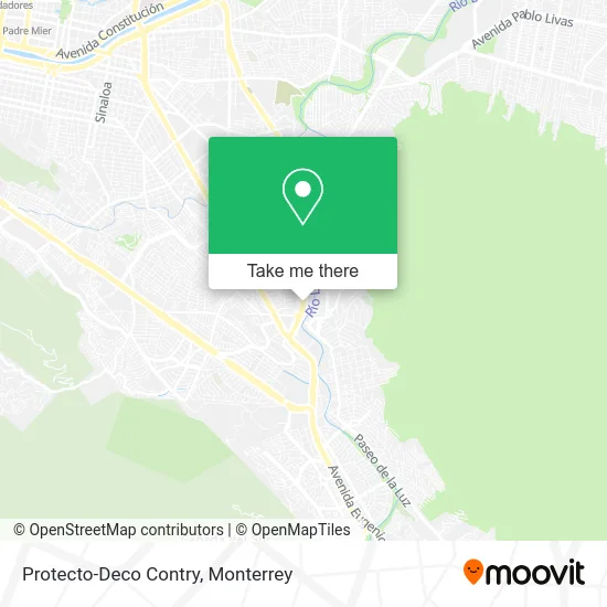 Protecto-Deco Contry map