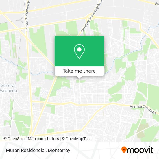 Mapa de Muran Residencial