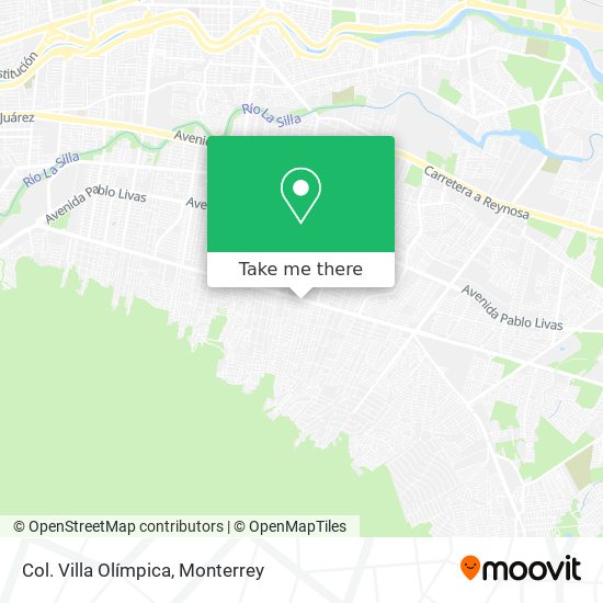 Col. Villa Olímpica map