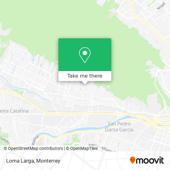 Loma Larga map