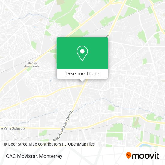 CAC Movistar map