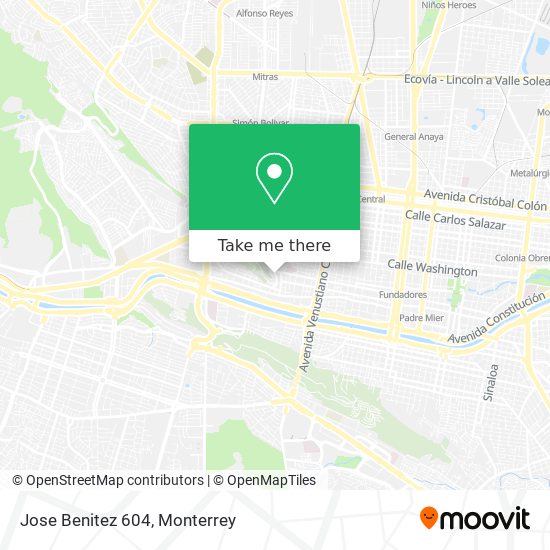 Mapa de Jose Benitez 604