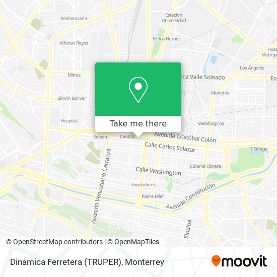 Dinamica Ferretera (TRUPER) map