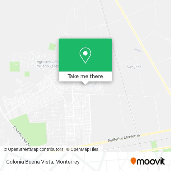 Colonia Buena Vista map