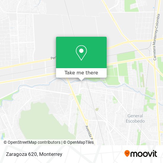 Mapa de Zaragoza 620