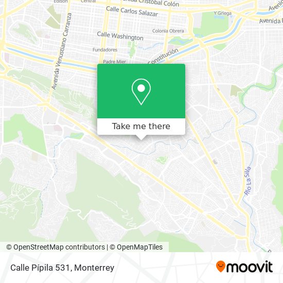 Calle Pípila 531 map