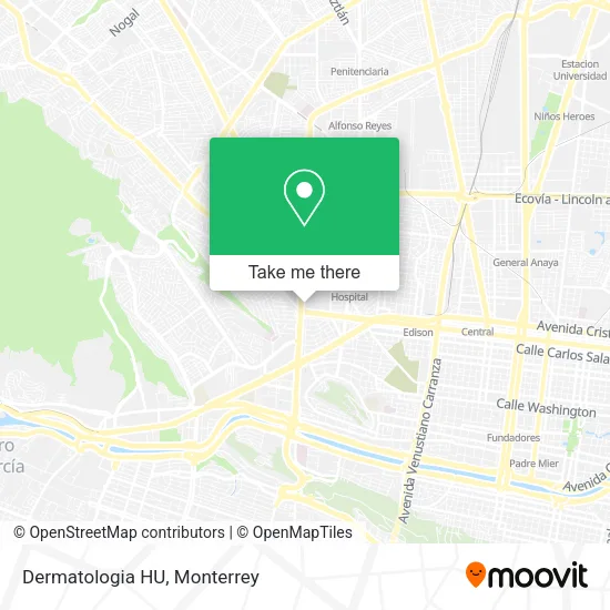Dermatologia HU map