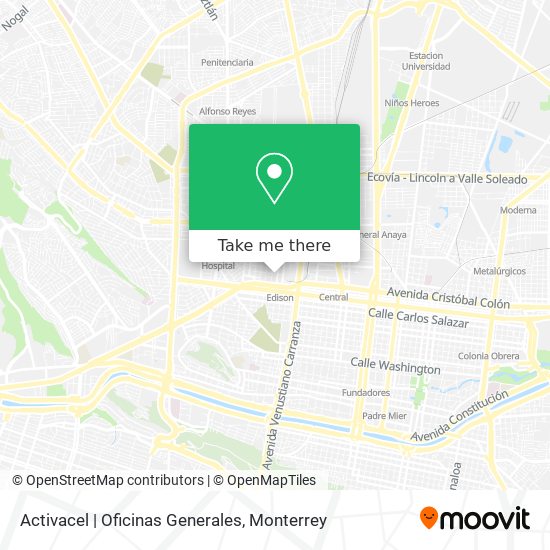 Activacel | Oficinas Generales map