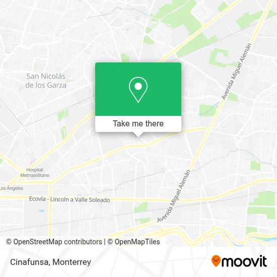 Cinafunsa map