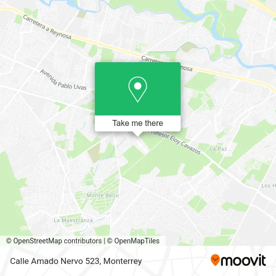Calle Amado Nervo 523 map