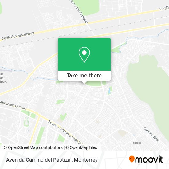 Mapa de Avenida Camino del Pastizal