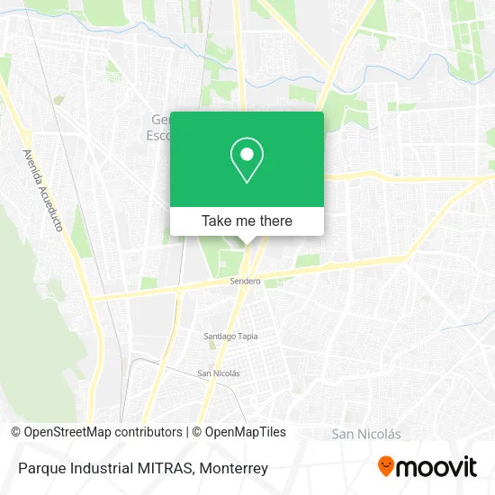 Parque Industrial MITRAS map