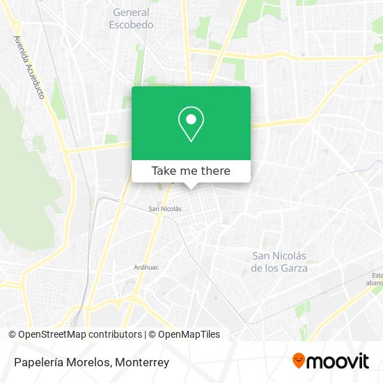 Papelería Morelos map